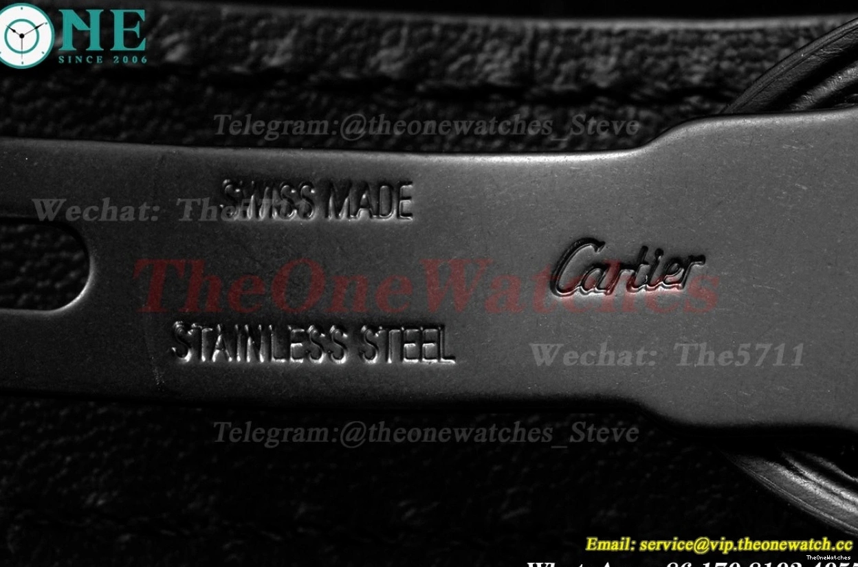 Santos BVF PVD Black Mens 9019 De Cartier XL LE 0418